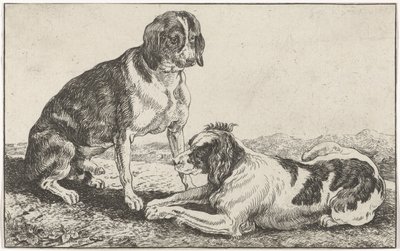 Dos perros de Johan le Ducq