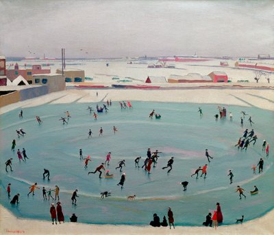 Patinadores (Skaters) de Johan van Hell