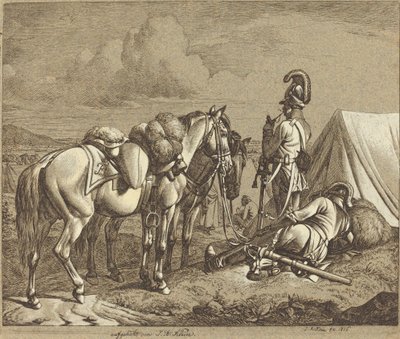 Dragones austriacos de Johann Adam Klein