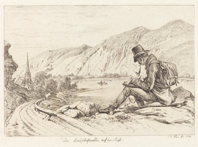Der Landschaftmaler auf der Reise de Johann Adam Klein