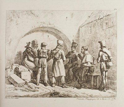 Prisioneros de guerra franceses de Johann Adam Klein