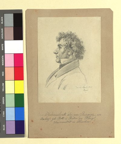 Johann Nepomuk von Ringseis (1785-1880), médico, rector de Johann Adam Klein