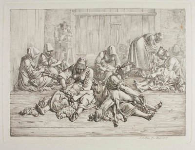 Esquila de ovejas de Johann Adam Klein
