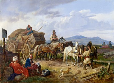 Carro de carga valaco de Johann Adam Klein