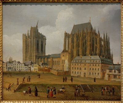 Catedral de Colonia desde el sureste de Johann Adolf Lasinsky