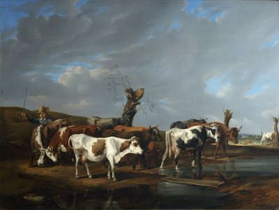 Kuhherde de Johann Alexander Dallinger von Dalling