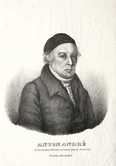 Retrato de Anton André de Johann André