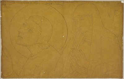 Aus: Sammlung von Umrissen und Durchzeichnungen, Band 3, Blatt 102 de Johann Anton Ramboux