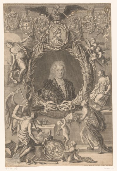 Retrato de Alexander Sigismund Paltsgraaf van Neuburg de Johann August Corvinus
