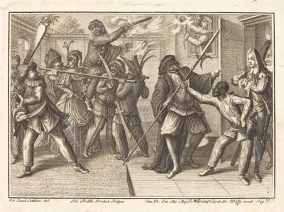 El Capitán Recupera su Libertad de Johann Balthasar Probst after Johann Jacob Schübler