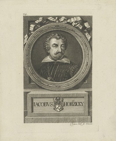 Retrato de Jakub Horcicky z Tepence 1575-1622 de Johann Balzer