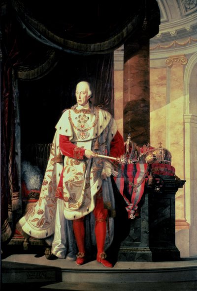 Emperador Francisco I de Austria, siglo XIX de Johann Baptist Hoechle