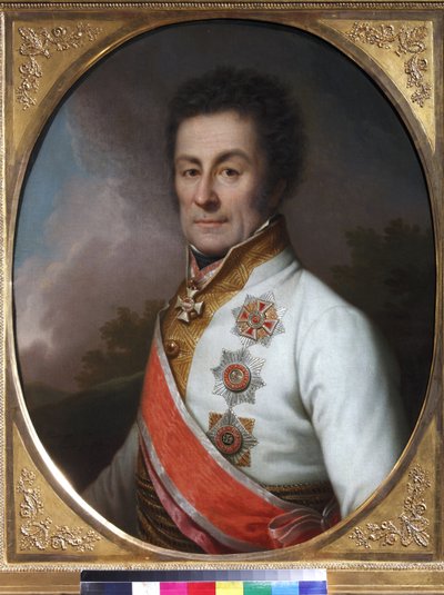 Retrato del General Johann Graf von Klenau (1758-1819) de Johann Baptist II Lampi