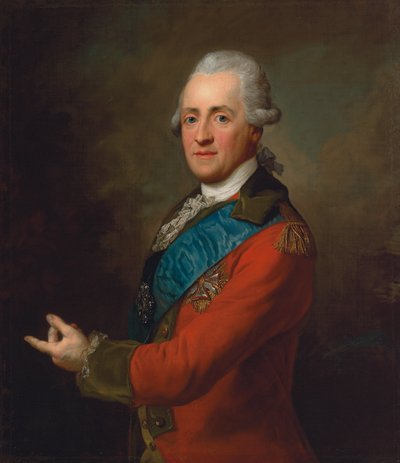 Retrato del Príncipe Stanislaw Poniatowski de Johann Baptist Edler von Lampi