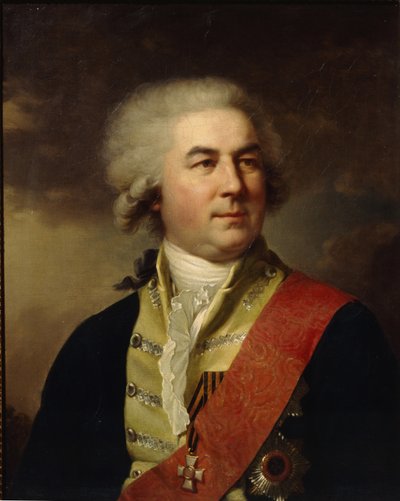 Retrato del Conde Pyotr Zavadovsky 1739-1812 de Johann Baptist Lampi the Younger