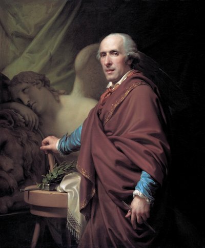 Retrato del escultor Antonio Canova 1757-1822 de Johann Baptist Lampi the Younger