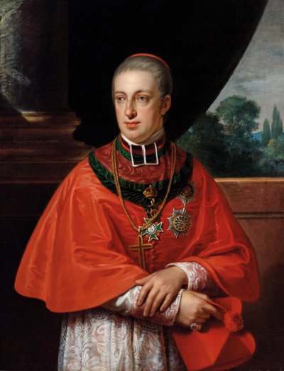 Archiduque Rodolfo de Austria 1788-1831 de Johann Baptist von Lampi the Elder