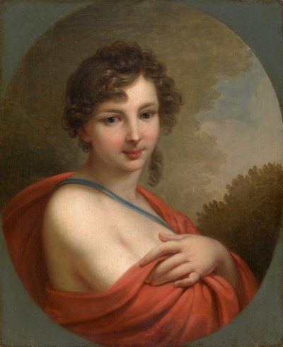 Retrato de Yelena Naryshkina 1785-1855, 1800 de Johann Baptist von Lampi the Elder