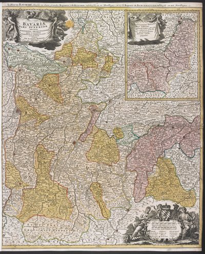 Mapa de Baviera, 