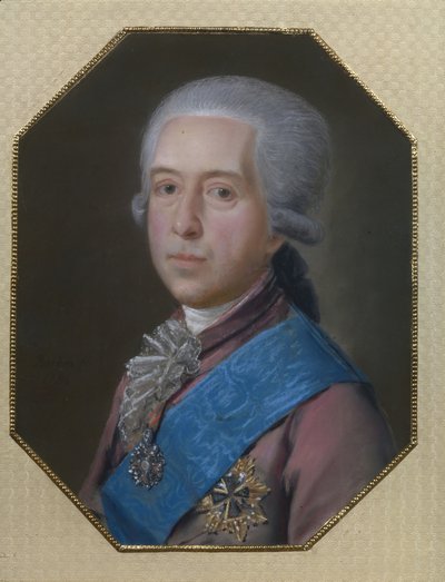 Retrato del General Conde Mikhail Mikhaylovich Golitsyn 1731-1806, 1786 de Johann Bardou