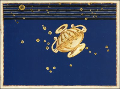 Mapa de 1624 de la constelación del Cráter por Johann Bayer de Johann Bayer