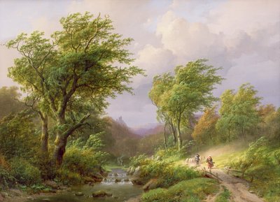 Una brisa de día de verano de Johann Bernard Klombeck