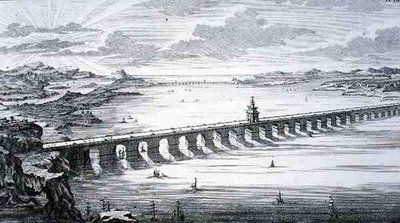 El Gran Puente Chino, entre Focheu y Nantai, China, de 
