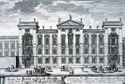 El Palacio del Conde Juan Wenceslao, Praga, de 