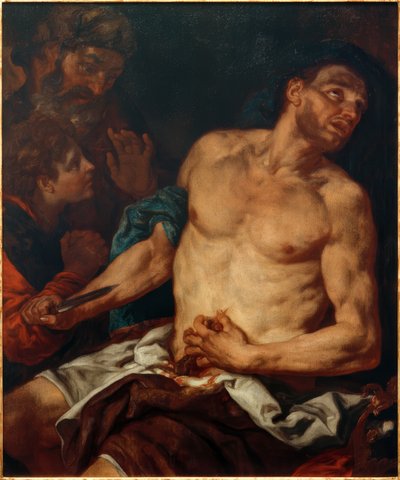 El suicidio de Cato de Johann Carl Loth