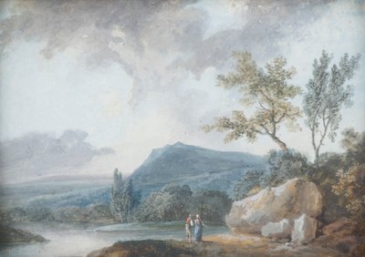paisaje de Johann Christian Brand
