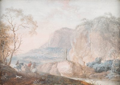 paisaje de Johann Christian Brand