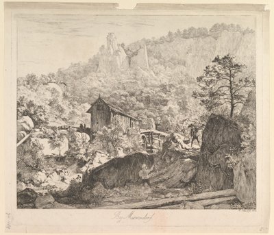 Alrededor de Muckendorf, 1818 de Johann Christian Erhard