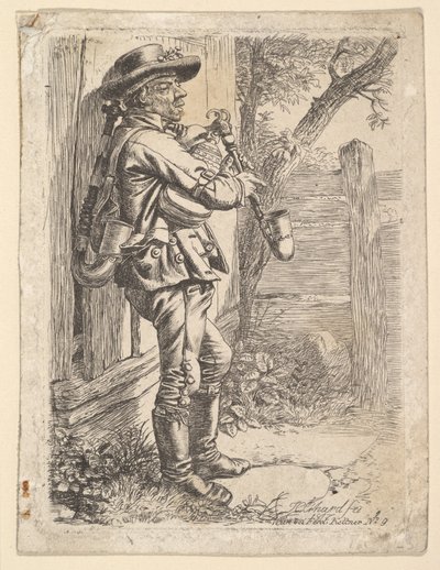 El gaitero de Johann Christian Erhard