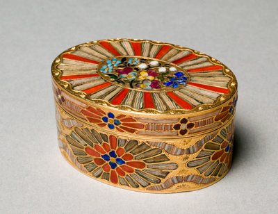 Caja de Rapé, c.1780-1790 de Johann Christian Neuber