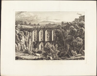 En Civita Castellana de Johann Christian Reinhart