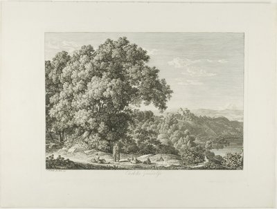 Castillo de Gandolfo de Johann Christian Reinhart