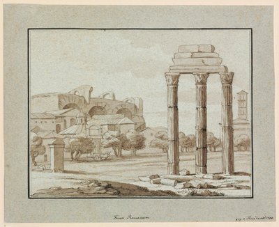 Foro Romano de Johann Christian Reinhart