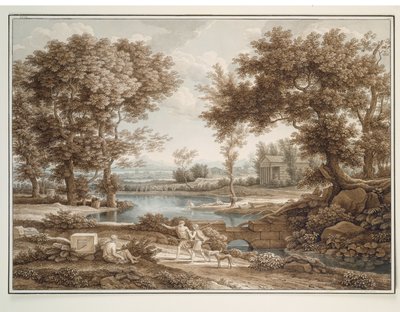 Paisaje heroico de Johann Christian Reinhart