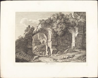 En el Coliseo de Johann Christian Reinhart