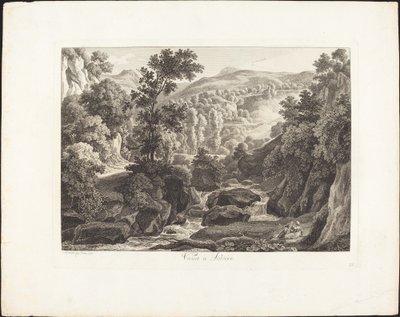 Cerca de Subiaco de Johann Christian Reinhart