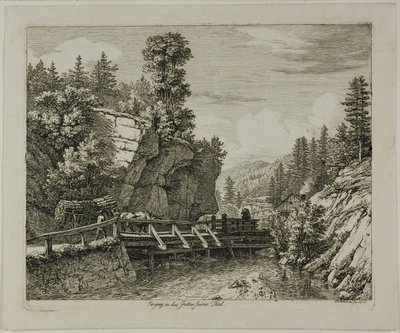 Entrada al valle de Guttensteiner de Johann Christoph Erhard