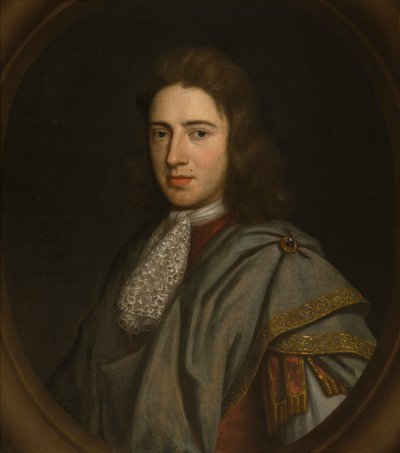 Retrato de Sir John Bridgeman, 3º Bart (1667-1747), c.1680-1711 (óleo sobre tabla) de Johann Closterman