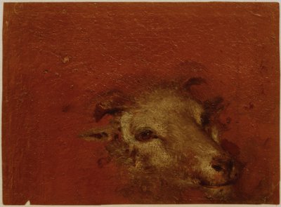 Cabeza de cabra de Johann Conrad Seekatz