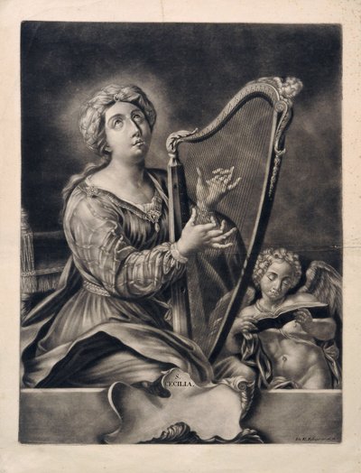 Johann Elias Ridinger S Cecilia de Johann Elias Ridinger