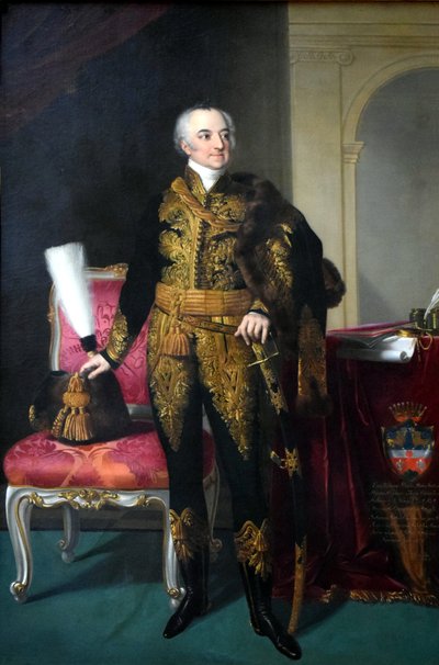 Retrato del barón János Malonyay de Johann Ender
