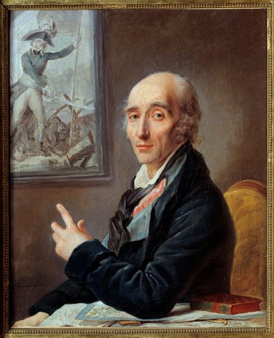 Retrato de Pierre François Charles Augereau (1757-1816) mariscal de Francia, Duque de Castiglione de Johann Ernst Heinsius