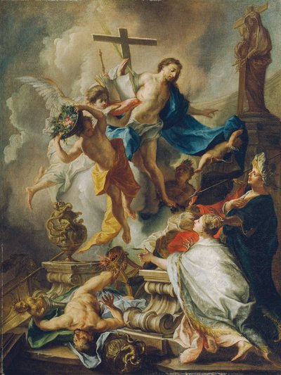 Victoria del cristianismo sobre el paganismo de Johann Evangelist Holzer