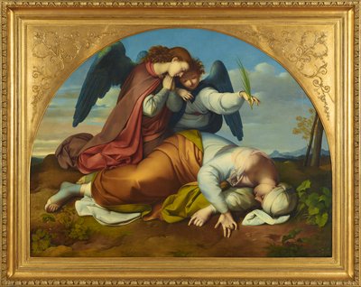 Santa Cecilia muerta (versión romana) de Johann Evangelist Scheffer von Leonhardshoff