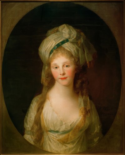 Friederike Princesa de Prusia de Johann Friedrich August Tischbein