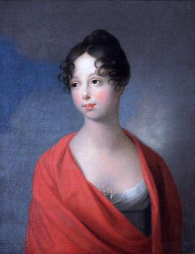Gran Duquesa Catalina Pavlovna de Rusia 1788-1819, principios del siglo XIX de Johann Friedrich August Tischbein